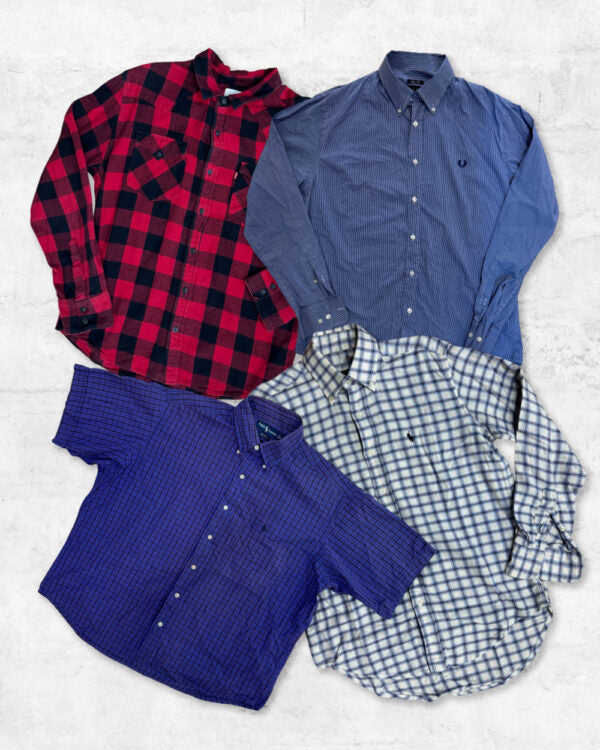 MIX DE CAMISAS DE MARCA 10 UNIDADES